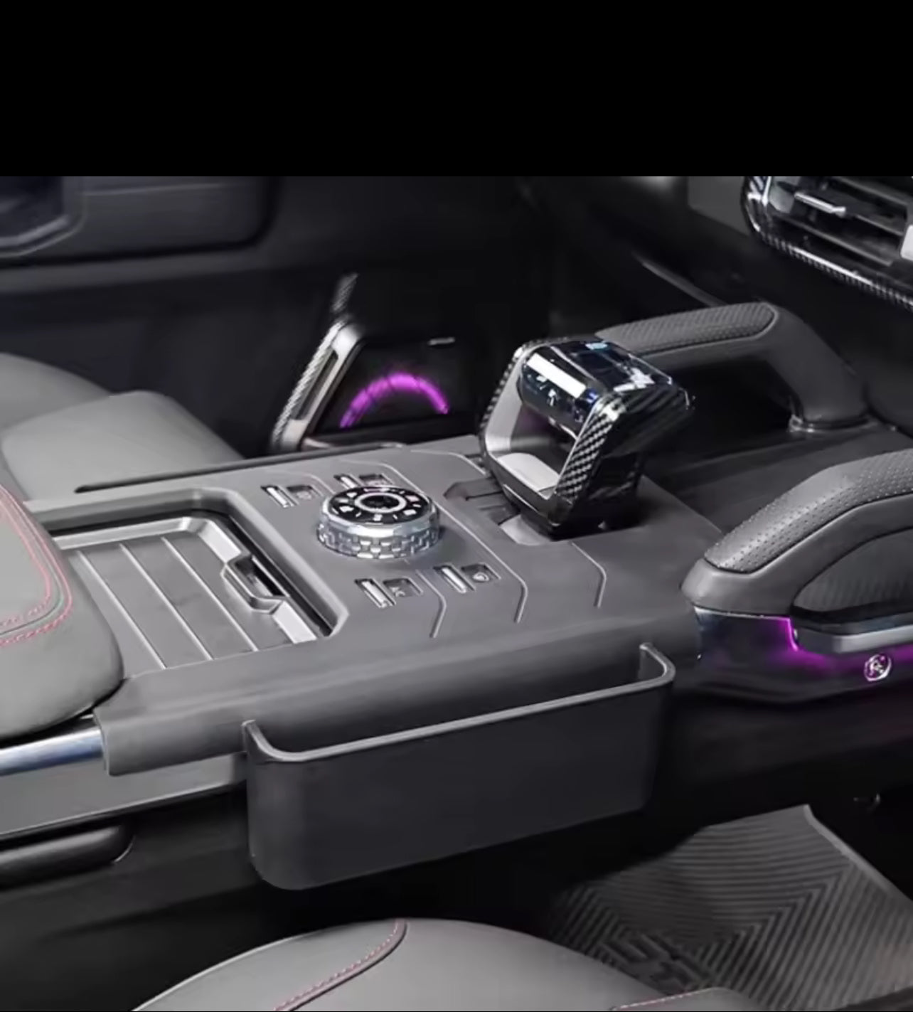 Anti slip console cover